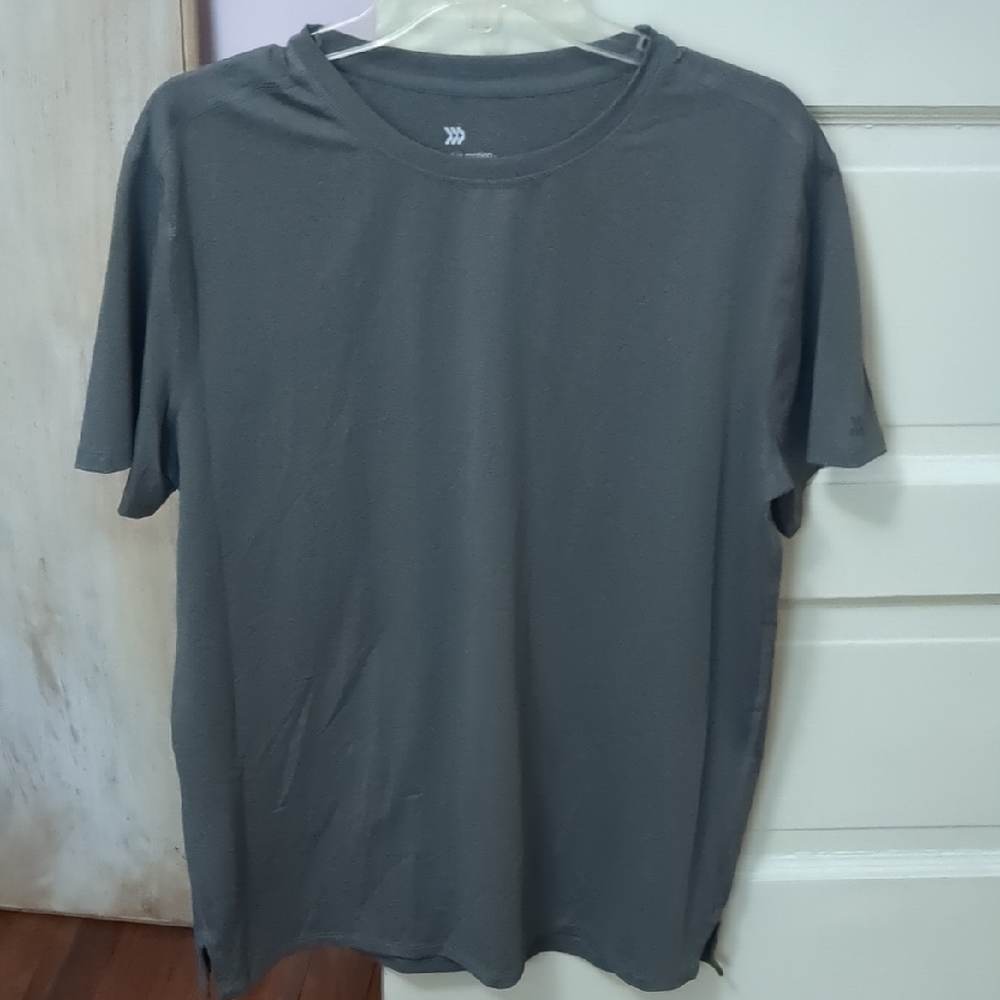 All in Motion Charcoal Men's Short Sleeve Tee